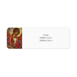 Étiquette Archangel Michael Icon par Andrei Rublev