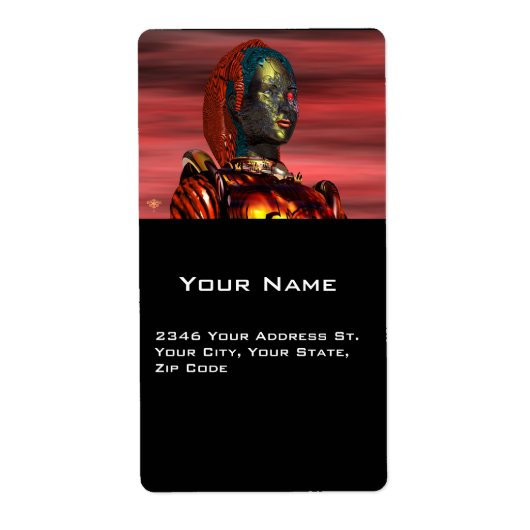 Étiquette ARES, Cyborg de Hyperion (Devant)