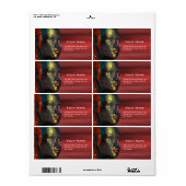 Étiquette ARES, Cyborg de Hyperion (Feuille entière)