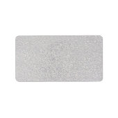 Étiquette Argent embouti (Devant)