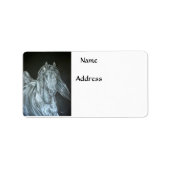 Étiquette Argentée (Devant)