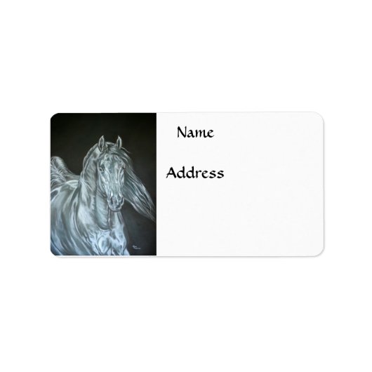 Étiquette Argentée (Devant)