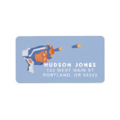 Étiquette Arme à fléchettes en mousse conception personnalis (Devant)