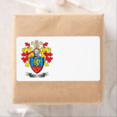 Étiquette Armoiries de McLaughlin (En situation)