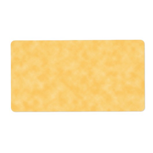 Étiquette Arrière - plan à motif jaune. (Devant)