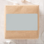 Étiquette Arrière - plan couleur gris glacier (En situation)