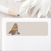 Étiquette Arrière - plan de fentes (En situation)