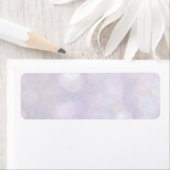 Étiquette Arrière - plan - Lumières Lavender Bokeh (En situation)