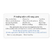 Étiquette arrière pour Daisy avant (Devant)