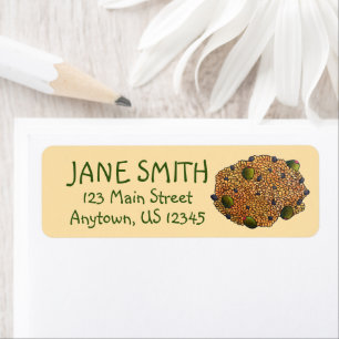 Étiquette Arroz con Gandules Pois de riz alimentaire portori