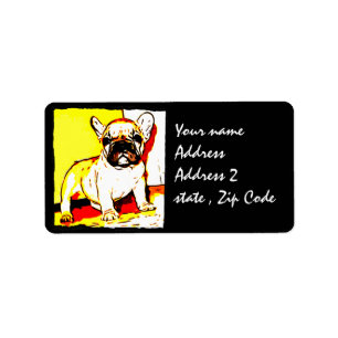 Étiquette Art de bouledogue français