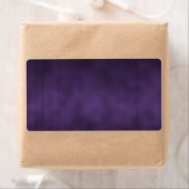 Étiquette Art de fond ombré Violet Gothic (En situation)