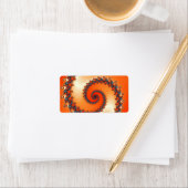 Étiquette Art fractal (En situation)