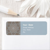 Étiquette Art naturel Pierre & Sable (En situation)