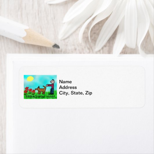 Étiquette Artiste de remplacement (En situation)