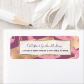 Étiquette Artsy Girly Rose or violet Ballerina Robe Chaussur (En situation)