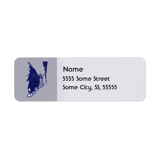 Étiquette Assiette Icicle (Devant)