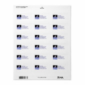 Étiquette Astronaut (Feuille entière)