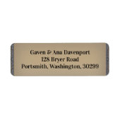 Étiquette Auclair Élégance naturelle (Devant)