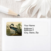 Étiquette Audubon Louisiana Heron (En situation)