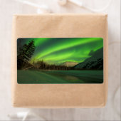 Étiquette Aurora à bande (En situation)