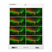 Étiquette Aurora magique (Feuille entière)