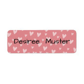 Étiquette Autocollant codé (Devant)