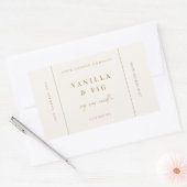 Étiquette Autocollante de Produit de Bougie Tendan (Enveloppe)