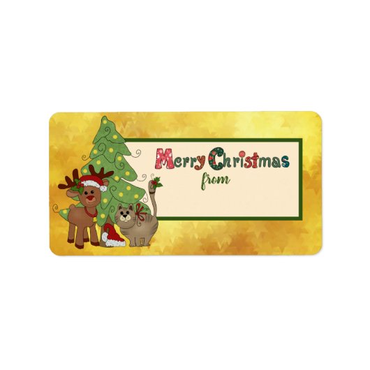 Étiquette Autocollants d'adresse (Devant)