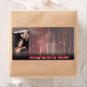 Étiquette Autographié par Author Connor (En situation)