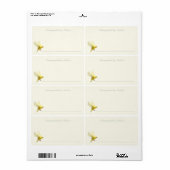 Étiquette Autographié par l'auteur | Plaque de recherche jau (Feuille entière)