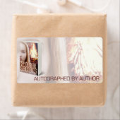 Étiquette Autographié par l'auteur pour les secrets du 3ème (En situation)