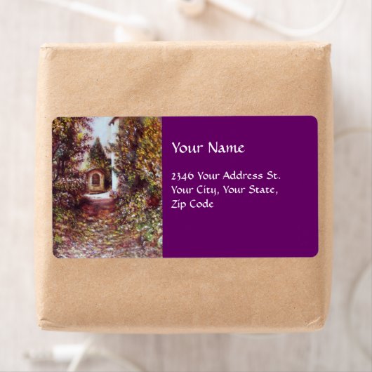 ÉTIQUETTE AUTOMNE SILENCIEUSE À FLORENCE (En situation)