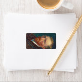 Étiquette Autoportrait, 1887 par Vincent van Gogh (En situation)