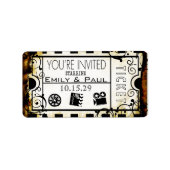 Étiquette Autoriser un enregistrement de la date (Devant)