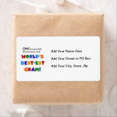 Étiquette Autrement connu en tant que cadeaux de gramme du (En situation)