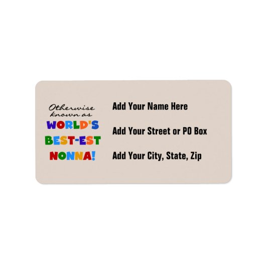 Étiquette Autrement connu en tant que cadeaux de T-shirts de (Devant)