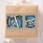 Étiquette Aventure hydravion (En situation)