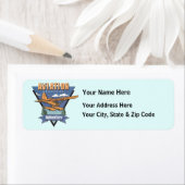 Étiquette Aventure hydravion (En situation)