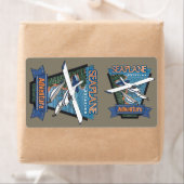 Étiquette Aventure hydravion (En situation)