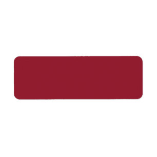 Étiquette Avery Print to Edge Adresse de retour CRANBERRY