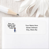 Étiquette Avez-Vous Empoigné Votre Marcheur De Chien ? (En situation)