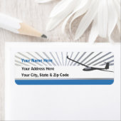 Étiquette Avion à voile (En situation)