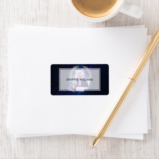 Étiquette Avocat de chat dans l'espace (En situation)