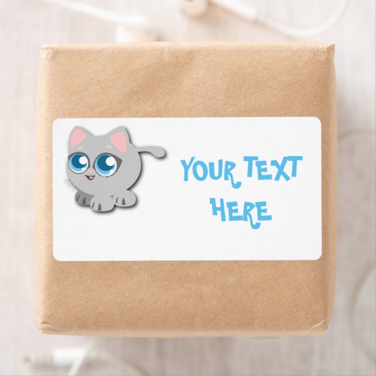 ÉTIQUETTE BABY KITTY (En situation)
