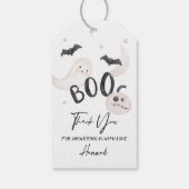 Étiquette Baby shower d'Halloween SUGARBOO Favoris (Dos)