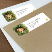 Étiquette Baby shower Ours Bébé Sleepy Whimsical