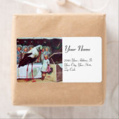 ÉTIQUETTE BABY SHOWER STORK 3 (En situation)