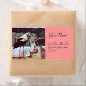 ÉTIQUETTE BABY SHOWER STORK 3 (En situation)