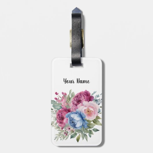 Étiquette Bagage (Dos Vertical)